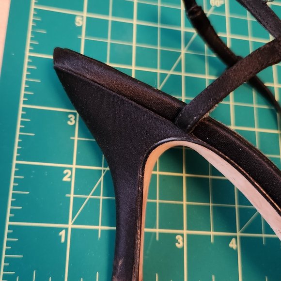 Nina black sparkly heels - Picture 5 of 8